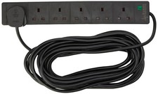 pro elec 6 Gang 10 m Extension