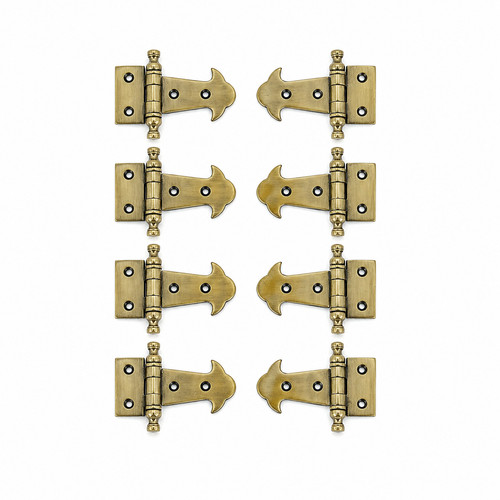 Small solid brass finial - 8,