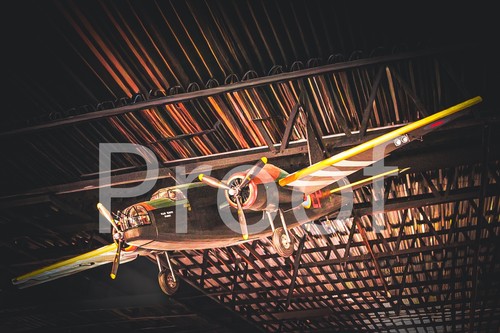 Wellington bomber print - wellington,