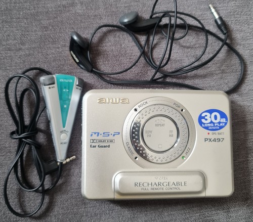 Aiwa px497 stereo cassette - stereo,