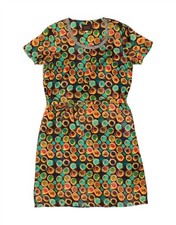 AVOCA ANTHOLOGY Womens Loose Fit Basic Dress US 0 XS Multicoloured Spotted DD06