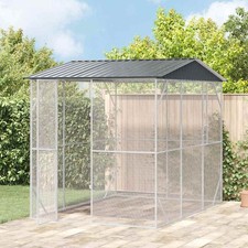 WALPLUS Bird Aviary Anthracite