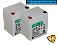 MINI LAKESTAR Bait Boat - A Pair (2) x 12V 5.0AH (Up-rated) BATTERIES