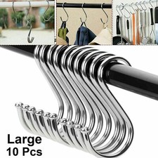 10x Stainless Steel Metal S