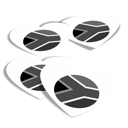 Heart stickers south - 4x,