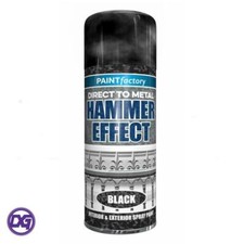 3 x Hammer Effect Spray Paint