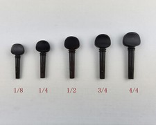 Violin string pegs. A choice of 1/8, 1/4, 1/2, 3/4 and 4/4