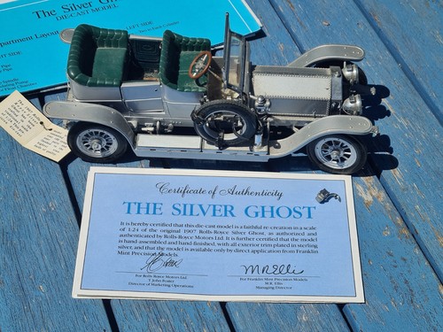 Franklin mint rolls royce - franklin,