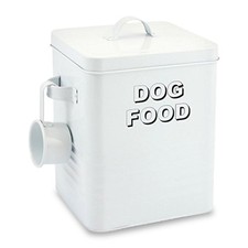 Dog Food Storage Container Tin
