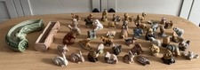 Wade Whimsies Trinkets Bundle Animals Dog  Rabbit Some Rare Figures Collectable