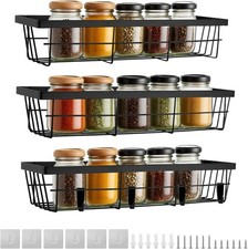 3 Pack Spice Rack Wall