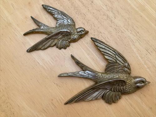 Vintage brass metal hanging - metal,