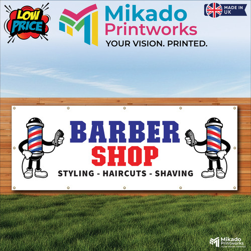 Barber shop white - barber,