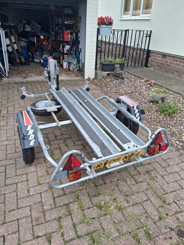 Erde motorcycle trailer - motorcycle, 300kg