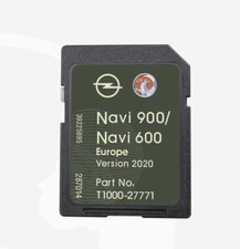 Vauxhall/ Opel Navi600 & Navi900 Navigation SD Update Card 2020