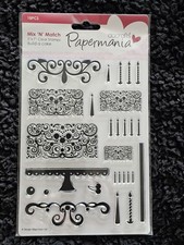 Unused Papermania Clear Stamps