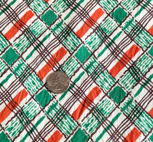 Vintage 1930s 40s feedsack - 1930s,