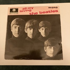 The Beatles All My Loving EP GEP8891, 7-inch Vinyl, Parlophone