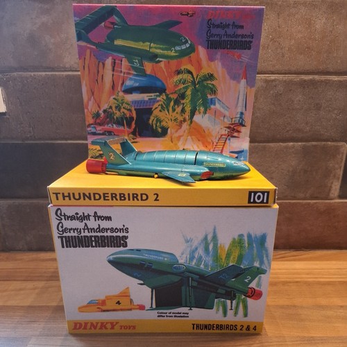 Dinky 101 original - original, thunderbird