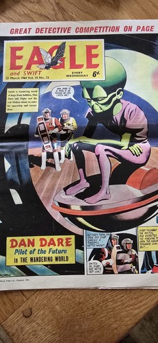 Eagle comic march 1964 - comic,