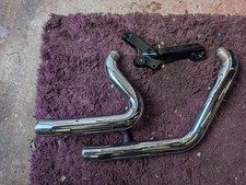 Harley Davidson Breakout  Exhaust Header Downpipes Fits Fat Boy Standard OEM #MC