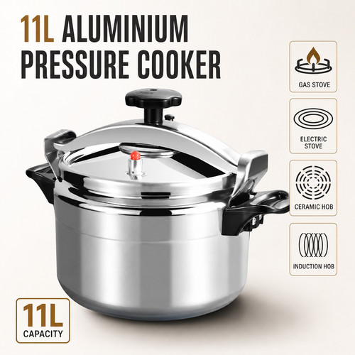 11l aluminium pressure cooker - 11l,