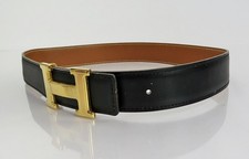 Authentic HERMES Black/Brown