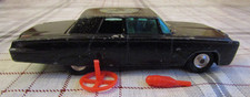 VINTAGE CORGI TOYS THE GREEN HORNETS BLACK BEAUTY CAR 268 + MISSILE & SCANNER