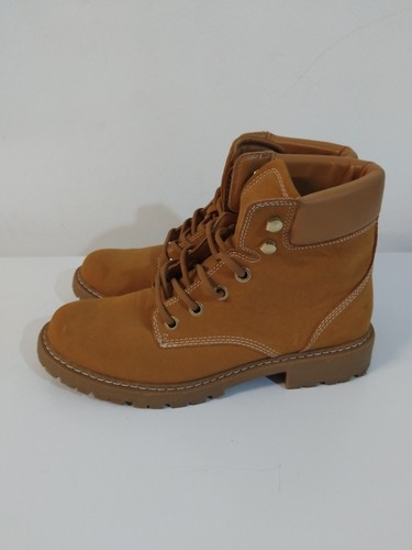 Zara lace ankle boots tan - lace, up