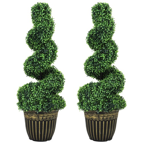 Homcom set potted - homcom,