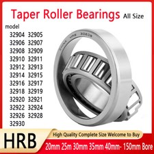 32904 to 32930 TAPER ROLLER BEARINGS 20mm - 150mm Bore QUALITY BEARINGS METRIC