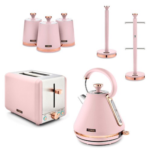 Tower pink set kettle - of, 7