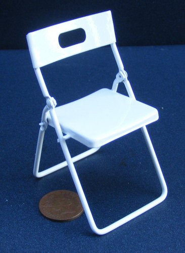 Dolls house white painted - dolls,