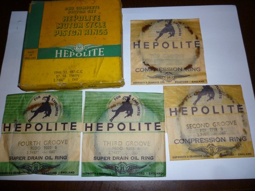 Hepolite piston ring - piston,