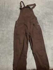 BoohooMAN Men's Black Overalls