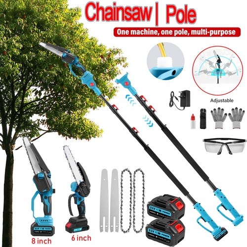 Cordless pole chainsaw - 2, in