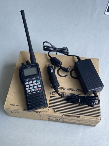 Icom a6e vhf air - air, band