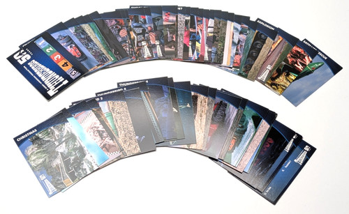 Thunderbirds trading cards - trading,