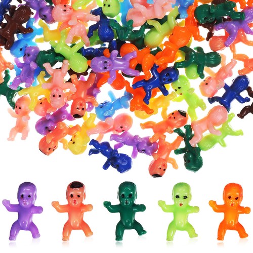 100pcs small plastic babies - 100pcs,