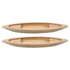  2 Pcs Ocean Landscape Ornament DIY Boat Project Unfinished Fishing