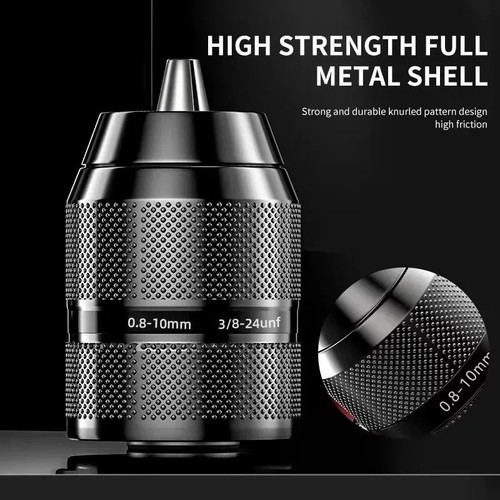 Keyless drill chuck metal - keyless,