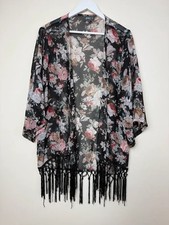 Apricot Floral Kimono UK14