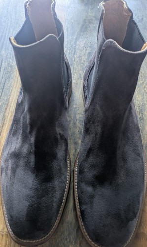 Luxury men grey suede - men’s,