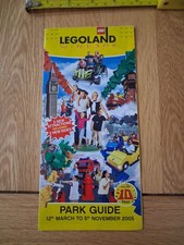 legoland windsor 2005 Park map