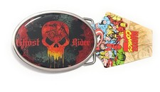 Ghost Rider Belt Buckle Silver