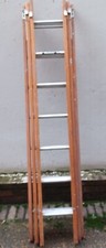 Youngman Loft Ladder Fourway Silver Rung 3 Section Wooden Timber