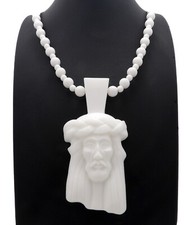 New White Homaica Jesus Piece