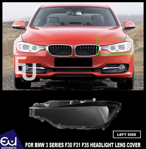 Left side headlight - left, lens