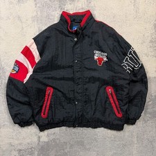 Vintage 90s Starter Chicago Bulls Padded Windbreaker Large Men’s Made in Korea