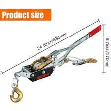 4 Ton Dual Gear Power Puller